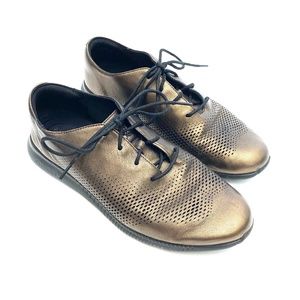 Cole Haan 2.ZeroGrand Laser Cut Bronze Oxf…